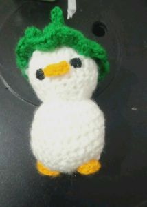 Handmade Crocheted Penguin Toy