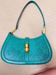 Stylish Teal Hobo Bag