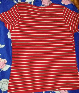 Red Striped T-Shirt