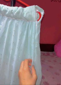 Beautiful Embroidered skirt short frock with dupat