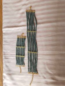 Beaded Choker n Bracelet