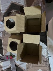 Empty Boxes square size