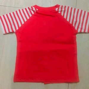 Cute Red &amp; White Striped Outfit
