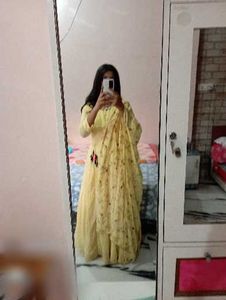 Beautiful Yellow Ethnic Gown