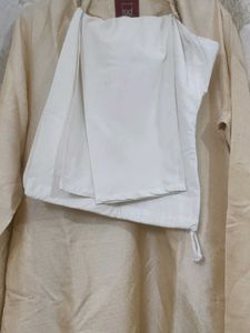 Exclusive Men's Cream Kurta