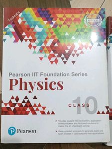 Pearson IIT Foundation Physics and chemistry book