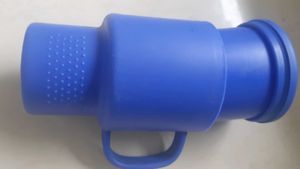 Two Blue Plastic Mug set - Vintage