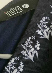 Chic Navy &amp; White jumpsuit XL