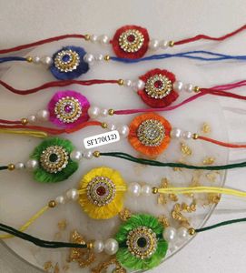 Set Of 12 Bhai Rakhi