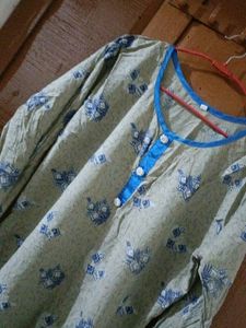 Vintage Patterned Kurti