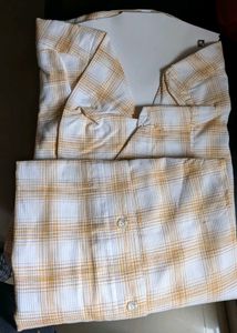 New Cotton King Checked Shirt