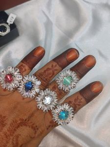 Cocktail Adjustable Rings