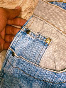 Patchwork Flare Jeans