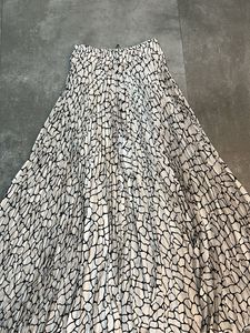 Flowy Pleated Midi Skirt