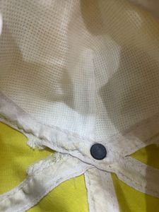 Bright Yellow Graphic Baseball Cap