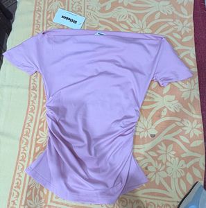Littlebox Ruched Off-Shoulder Top