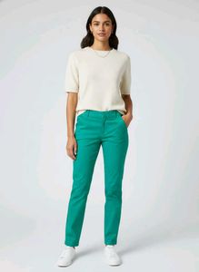 Emerald Green Tailored Trousers