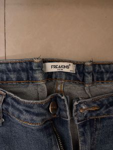 Distressed Flared Jeans