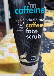 Mcaffaine Naked And Raw Coffee Face Scrub