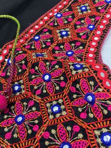 🌈Traditional Multicolor Embroidered Navratri Koti