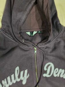 aLL Men's Zip-Up Hoodie Plus size