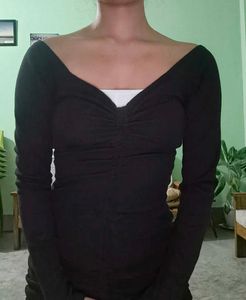 Chic Black Bodycon Dress