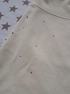 Butter Yellow Tennis Skort with Rhinestones