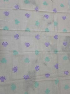 Light Pink Dupatta with Shell Print