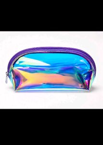 Iridescent Cosmetic Pouch