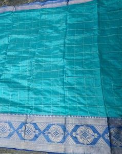 Teal Saree