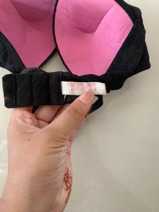 Black Lace Push-Up Bra