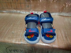 👟 Kids LED Light-Up Sandals – FIRE Blue size-(5x1
