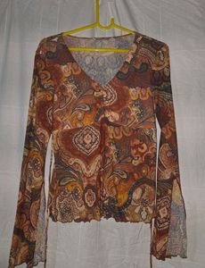 Y2k Vintage Full Sleeve Top