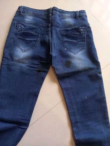 Girls Stylish Blue Denim Jeans