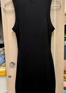 H&amp;M Black "Angelic" Rhinestone Dress