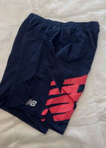 New Balance Navy Running Shorts
