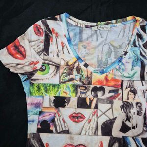 Y2K cool graphic print T-Shirt
