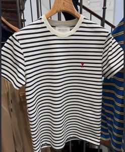 AMI Paris Striped T-Shirt