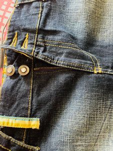 Denim Short Skirt