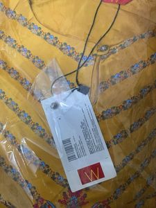 Elegant Yellow Printed Kurta