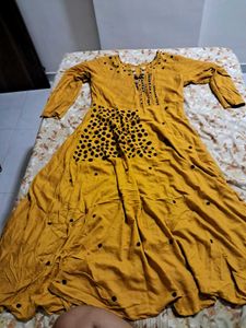 2 Ethnic Beads work Gowns