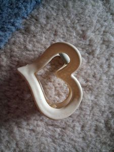 Heart-shaped Hair Clip