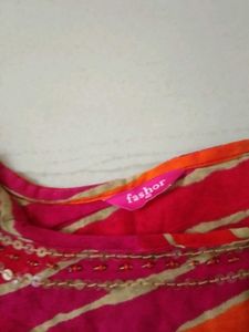 Fashor Kurta with Embellishments