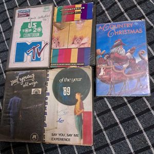 1980-90s English Audio Tape Cassettes