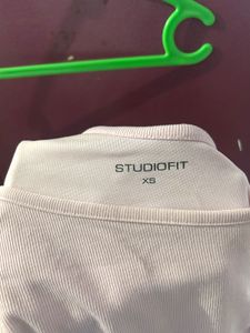 Studiofit One Shoulder Pink Bodysuit
