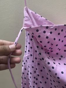 Zara polka dot dress