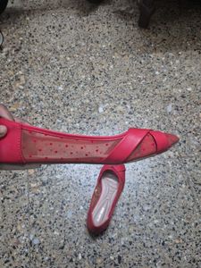 Allen Solly Red Flats