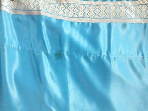 💙Elegant Blue Silk Saree With Blouse 💙
