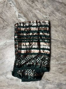 Pure Silk Brasso Dupatta | Designer Embroidered Du