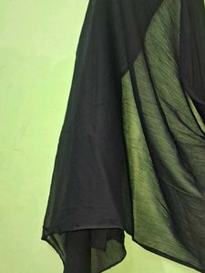 Classic Black Sheer Dupatta of 1